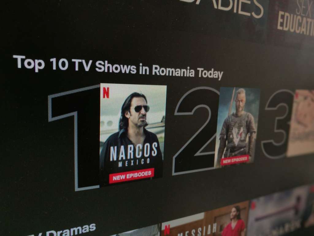 sink Converge gall bladder Platforma Netflix afișează top 10 filme și seriale în România
